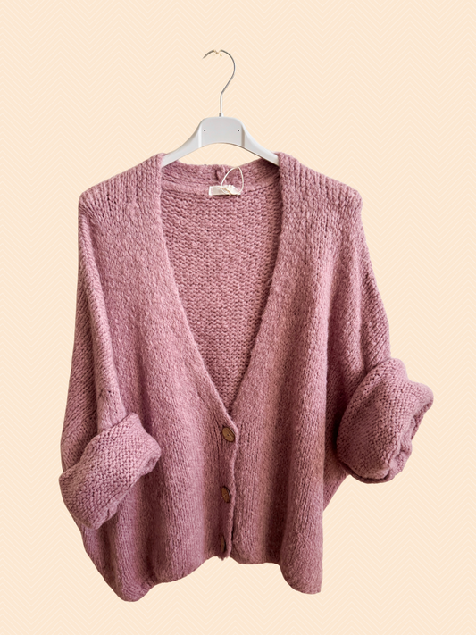 Cardigan mit V-Ausschnitt – Zeitlos, feminin & super cozy