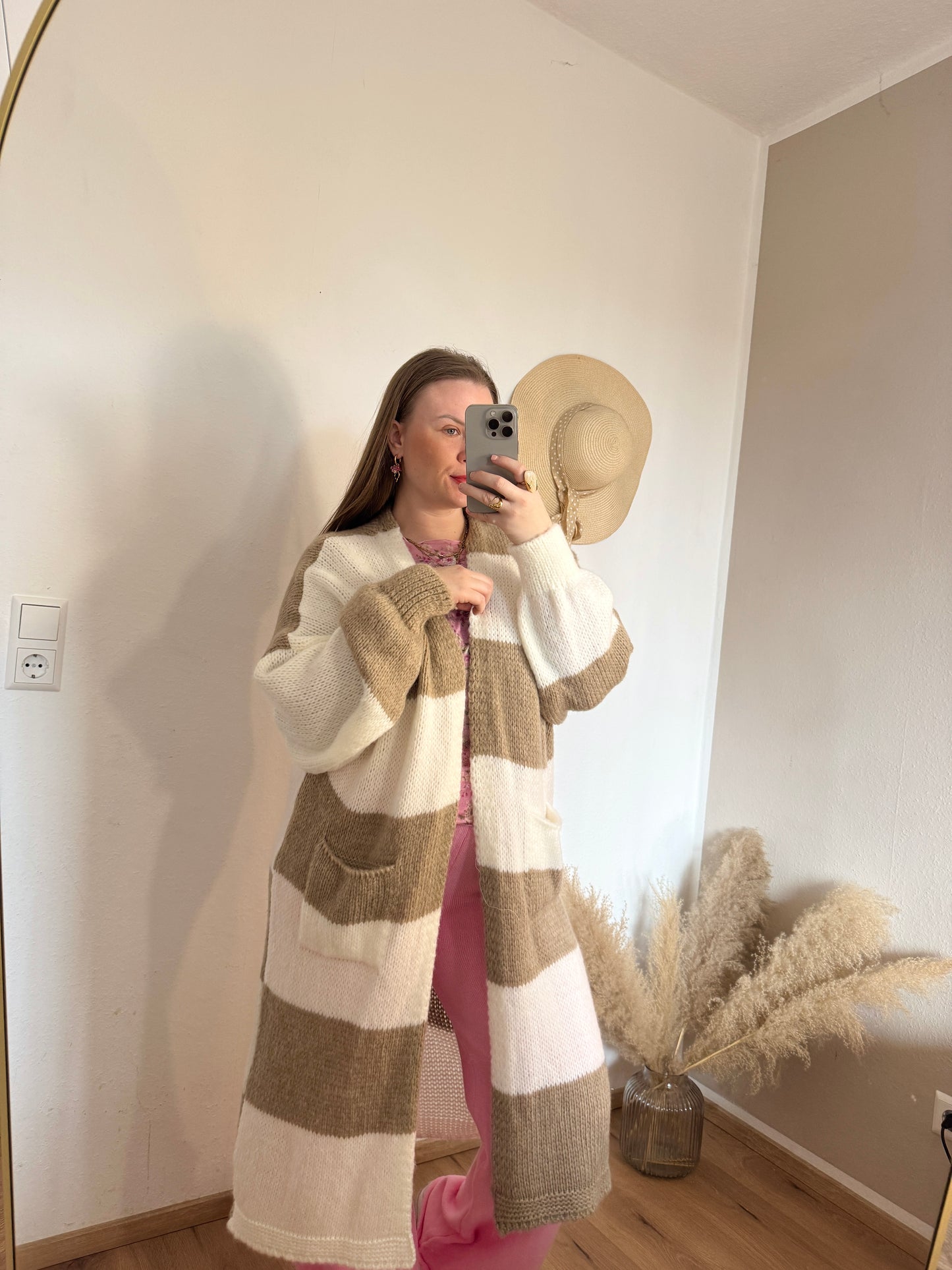Langer Cardigan gestreift zoe