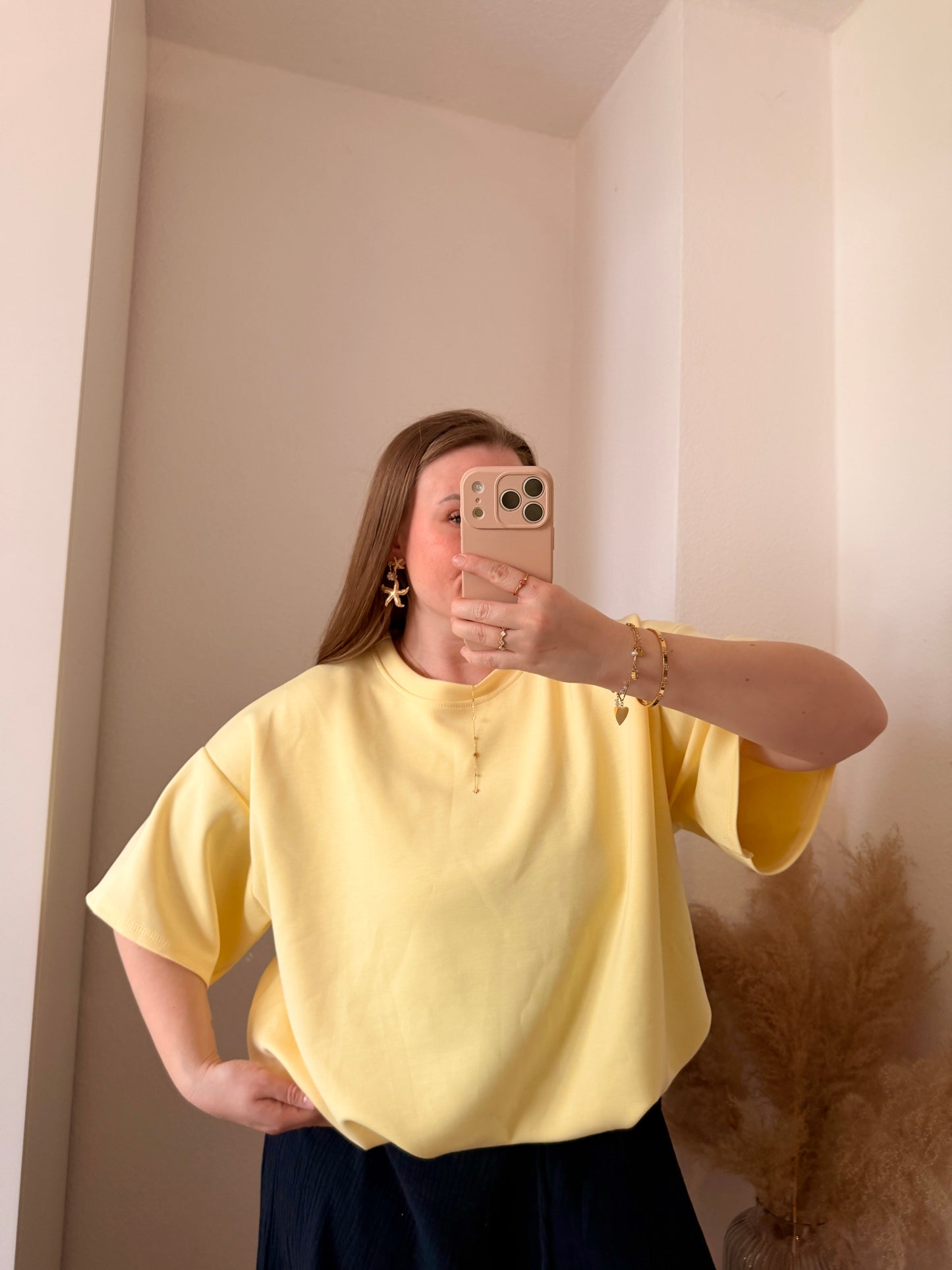 T-Shirt mit Raffung stacy