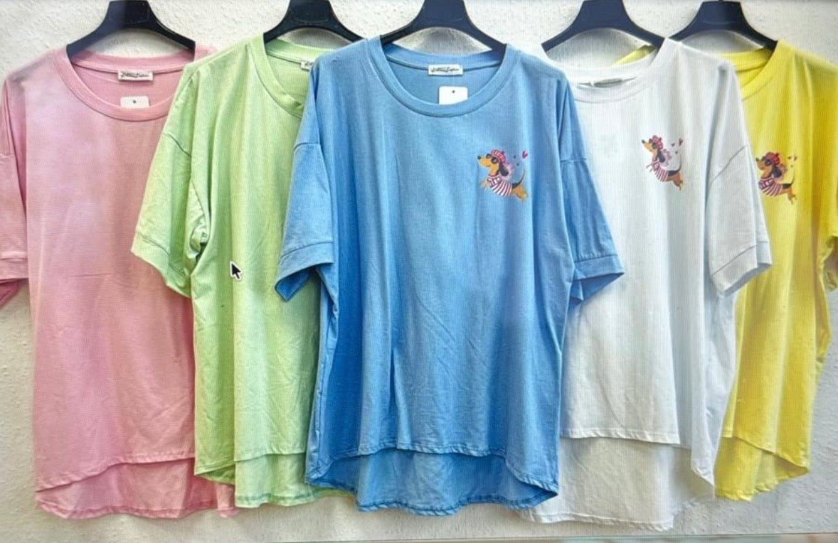 Dackel amour oversize T-Shirt