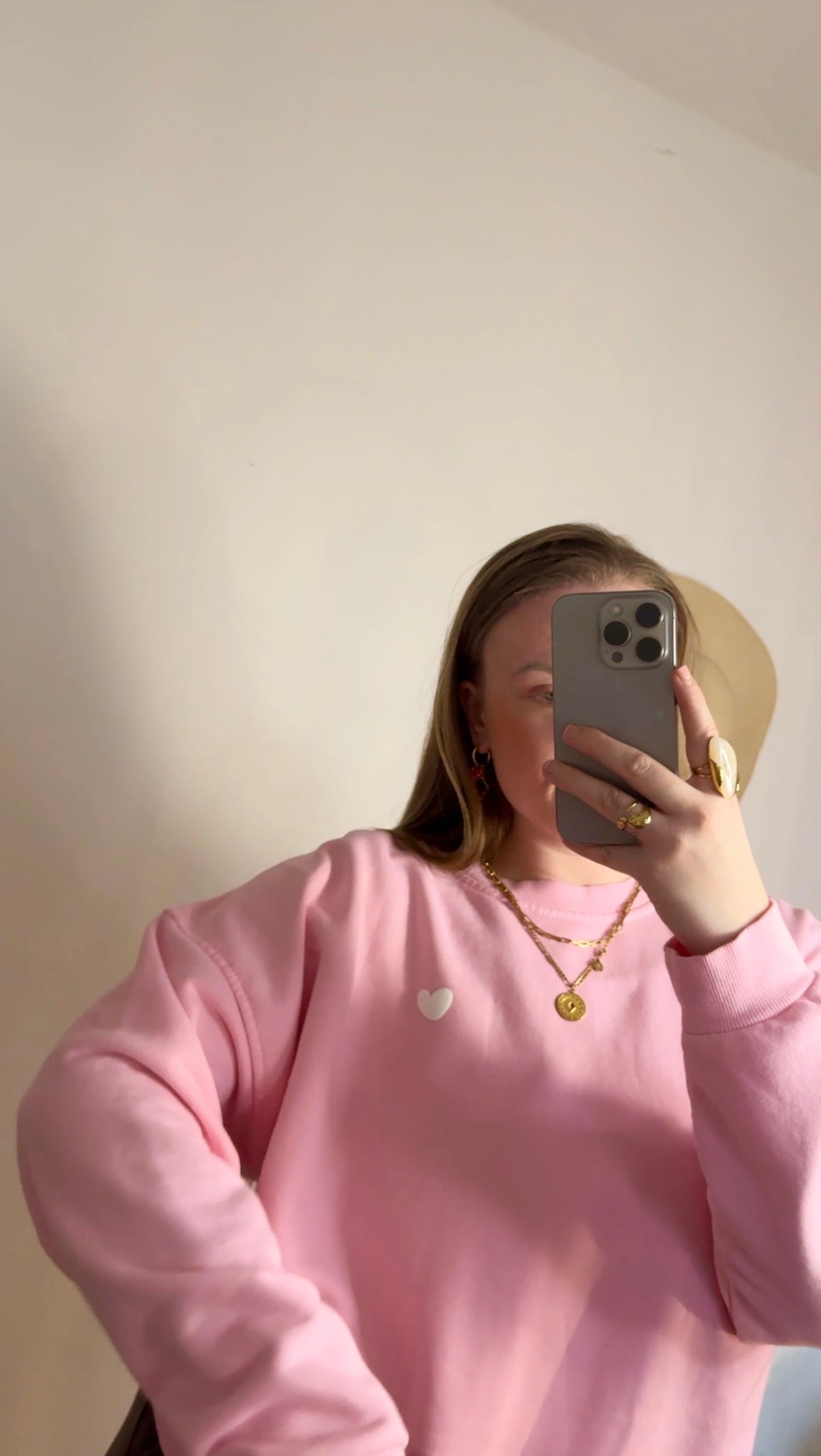 Sweater mit Herz Leonie