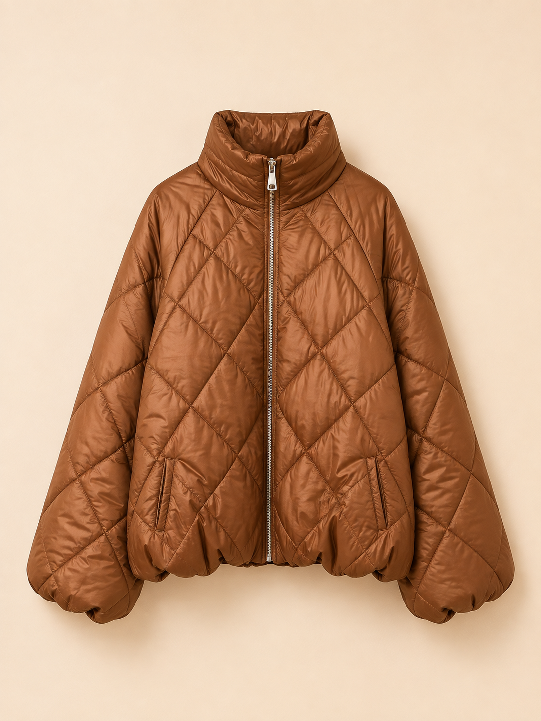 Jacke mit Pufferärmeln
