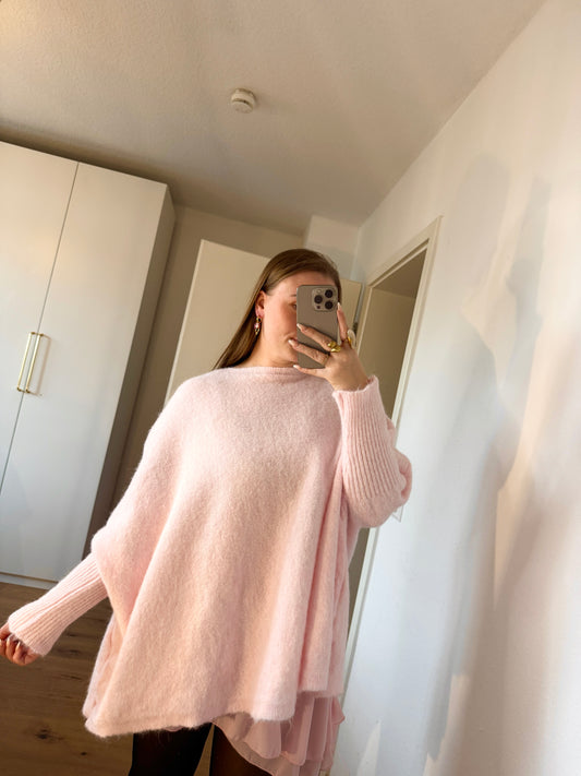 STRICKPULLOVER MIT FLEDERMAUSÄRMELN PIA