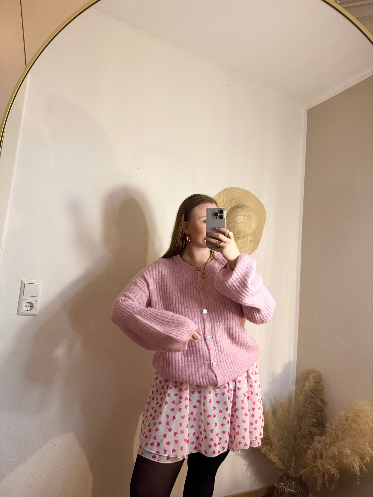 Cardigan rippstrick livia