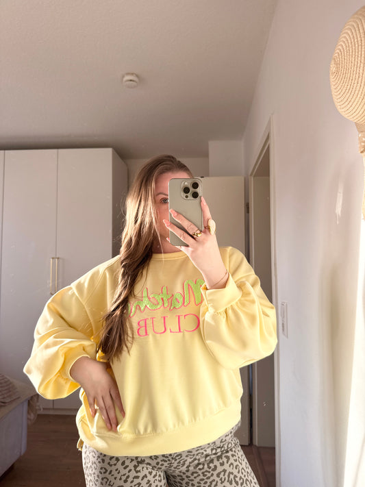 MATCHA CLUB SWEATER