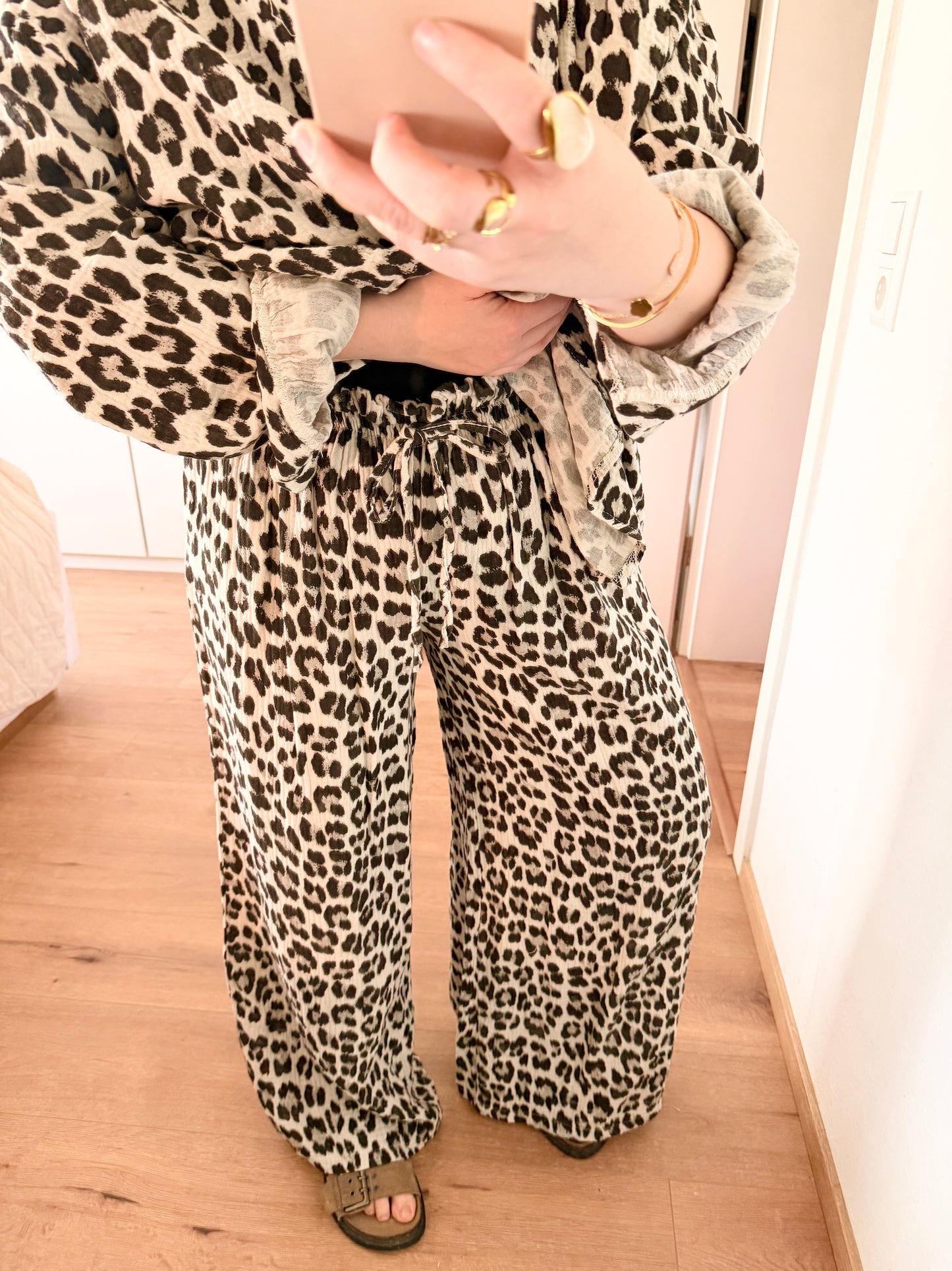 Musselin Hose Leo
