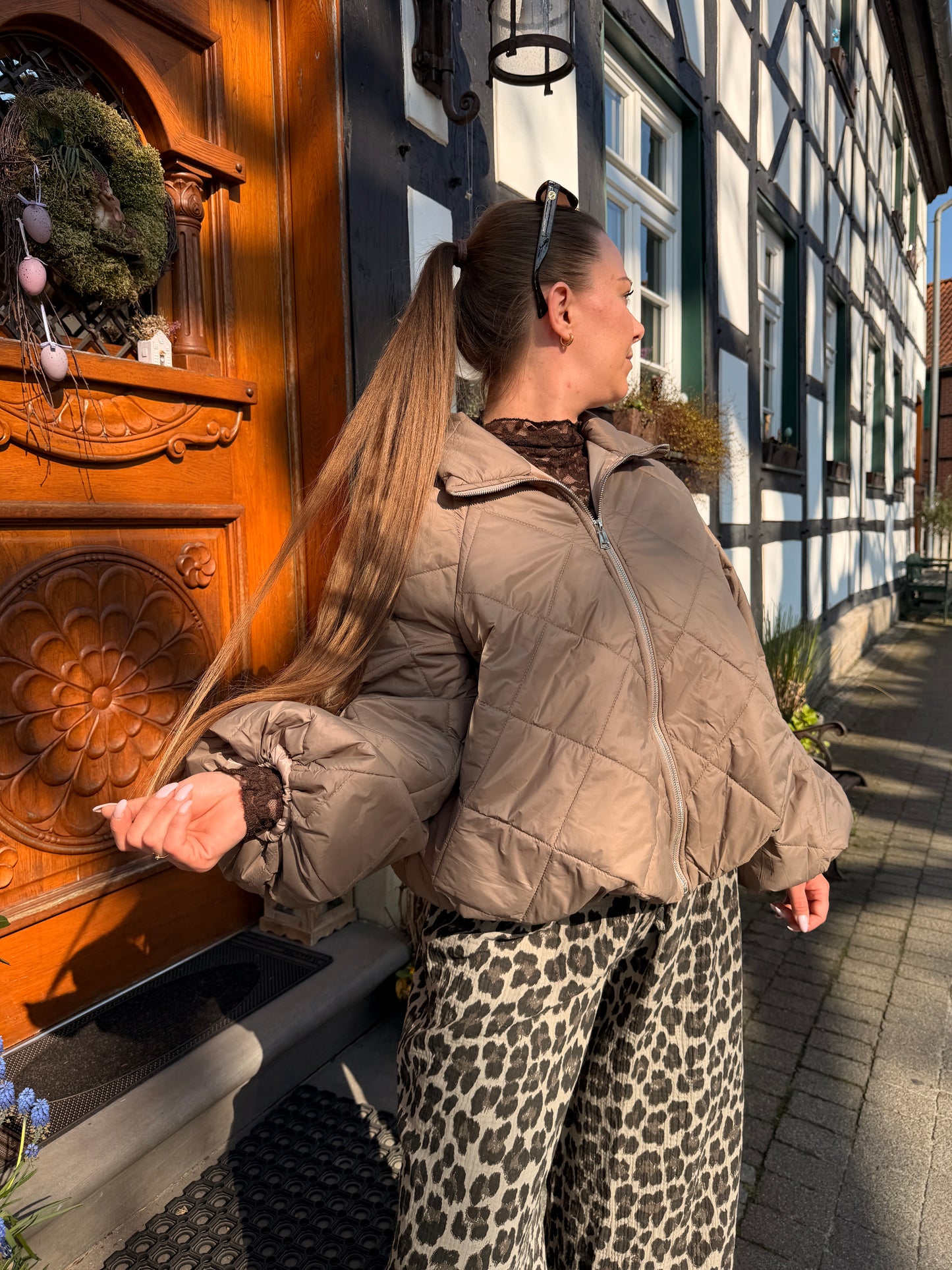Puffy Jacke pink Marlies