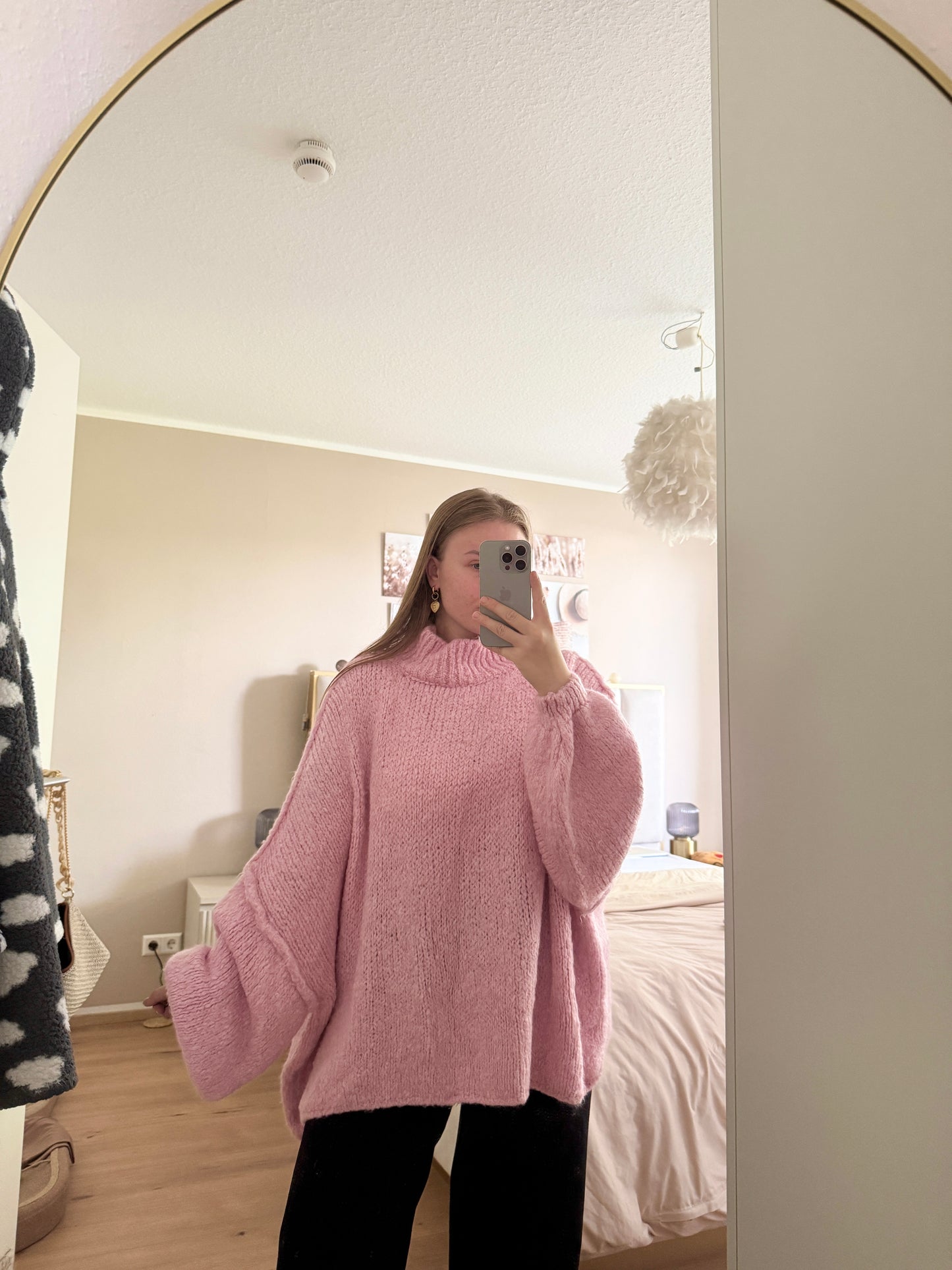 Oversize Kuschelpullover Damen – Weicher Strickpullover im lässigen Oversize-Look