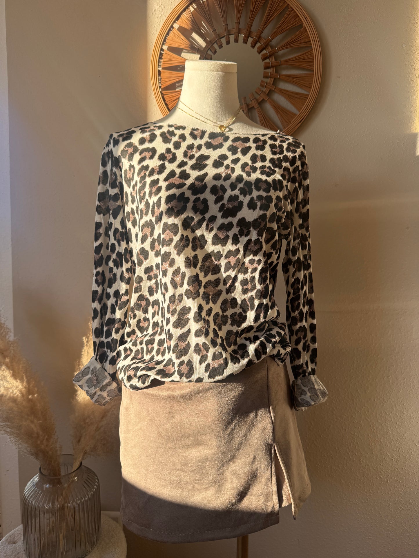 Leo cashmere langarm Shirt