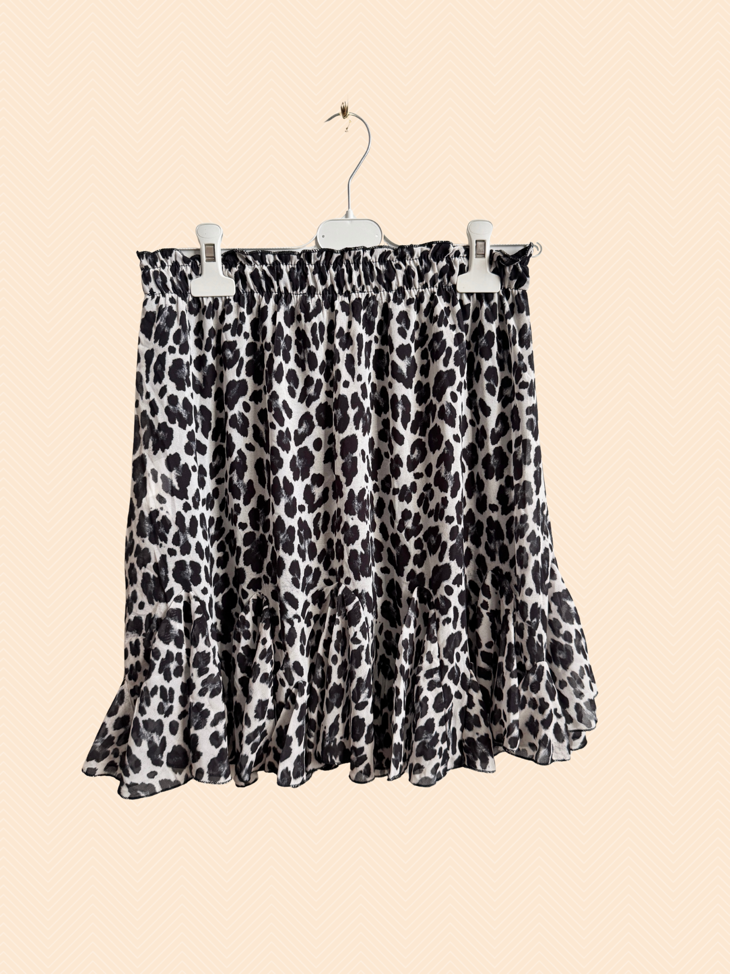 Leo Rock – Midirock mit Animal Print, Gr. 36–42