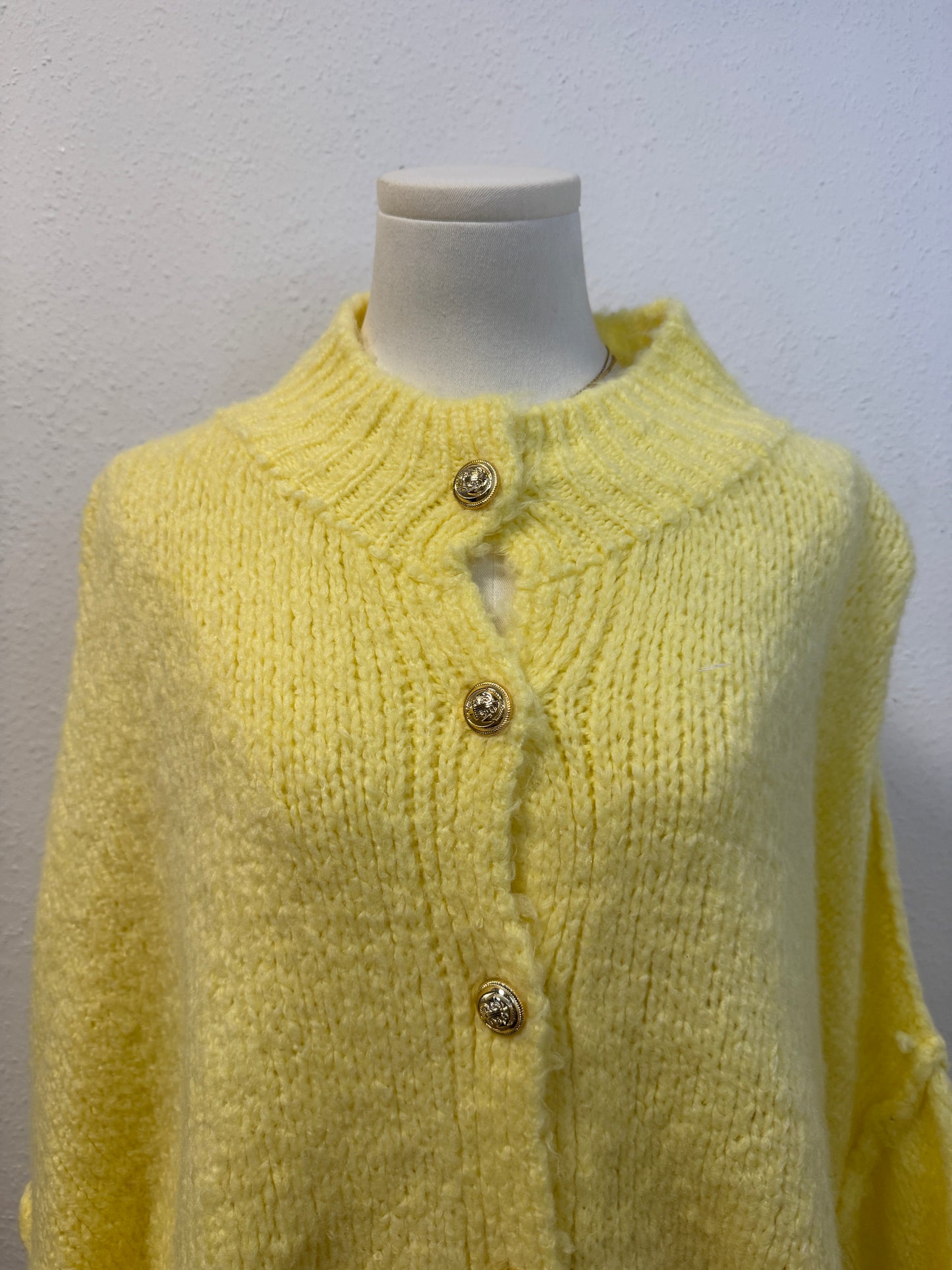 oversize cardigan flieder