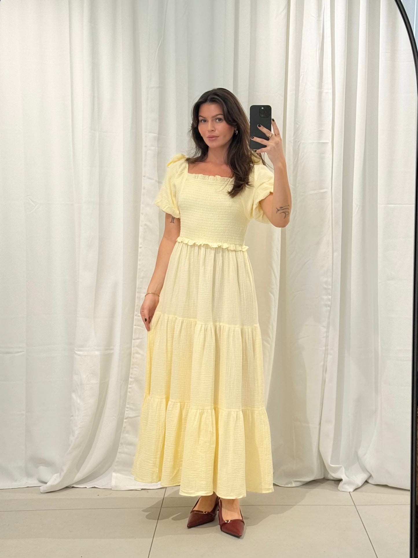 Musselin Sommerkleid Elina