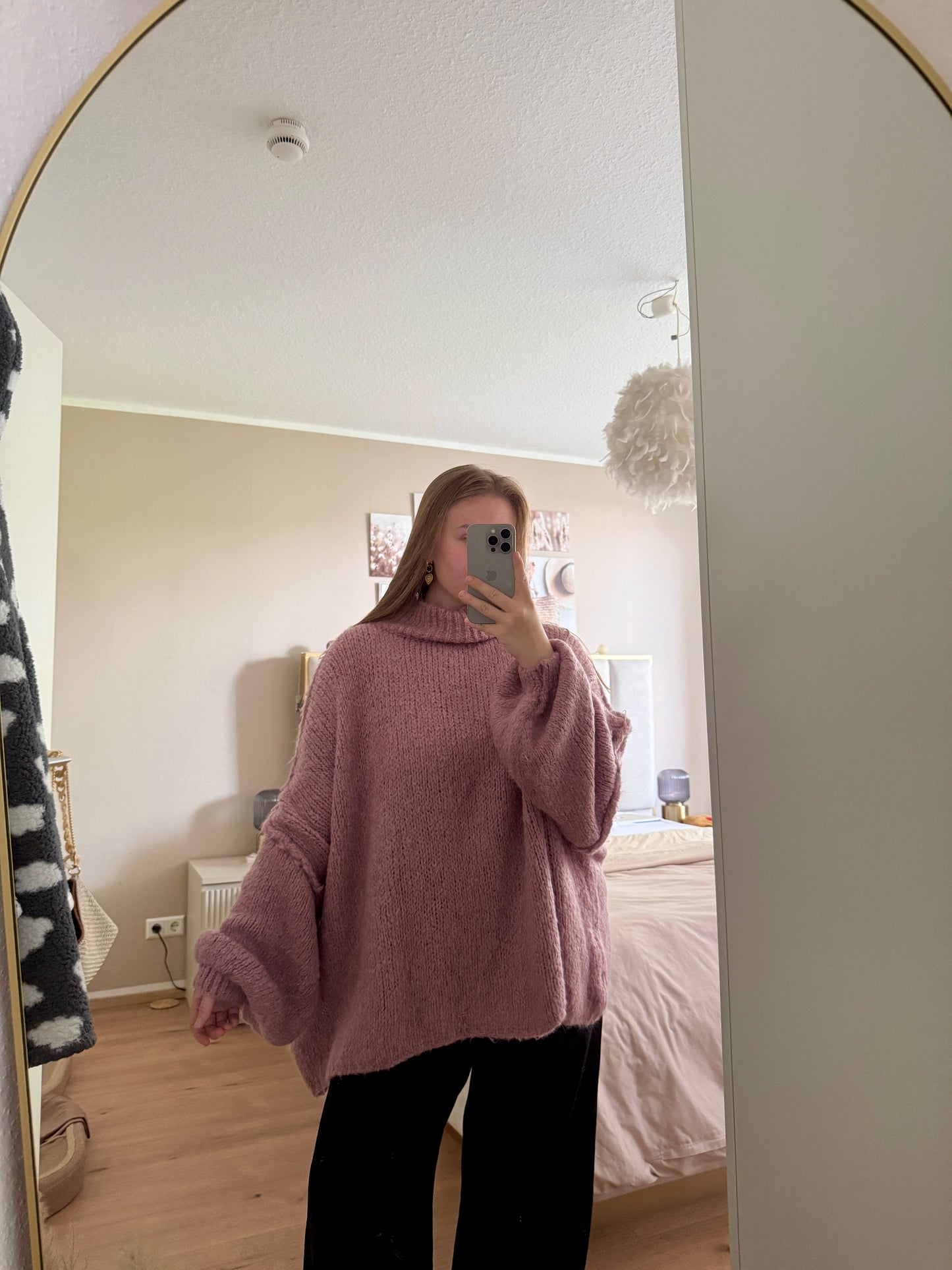 Oversize Kuschelpullover Damen – Weicher Strickpullover im lässigen Oversize-Look