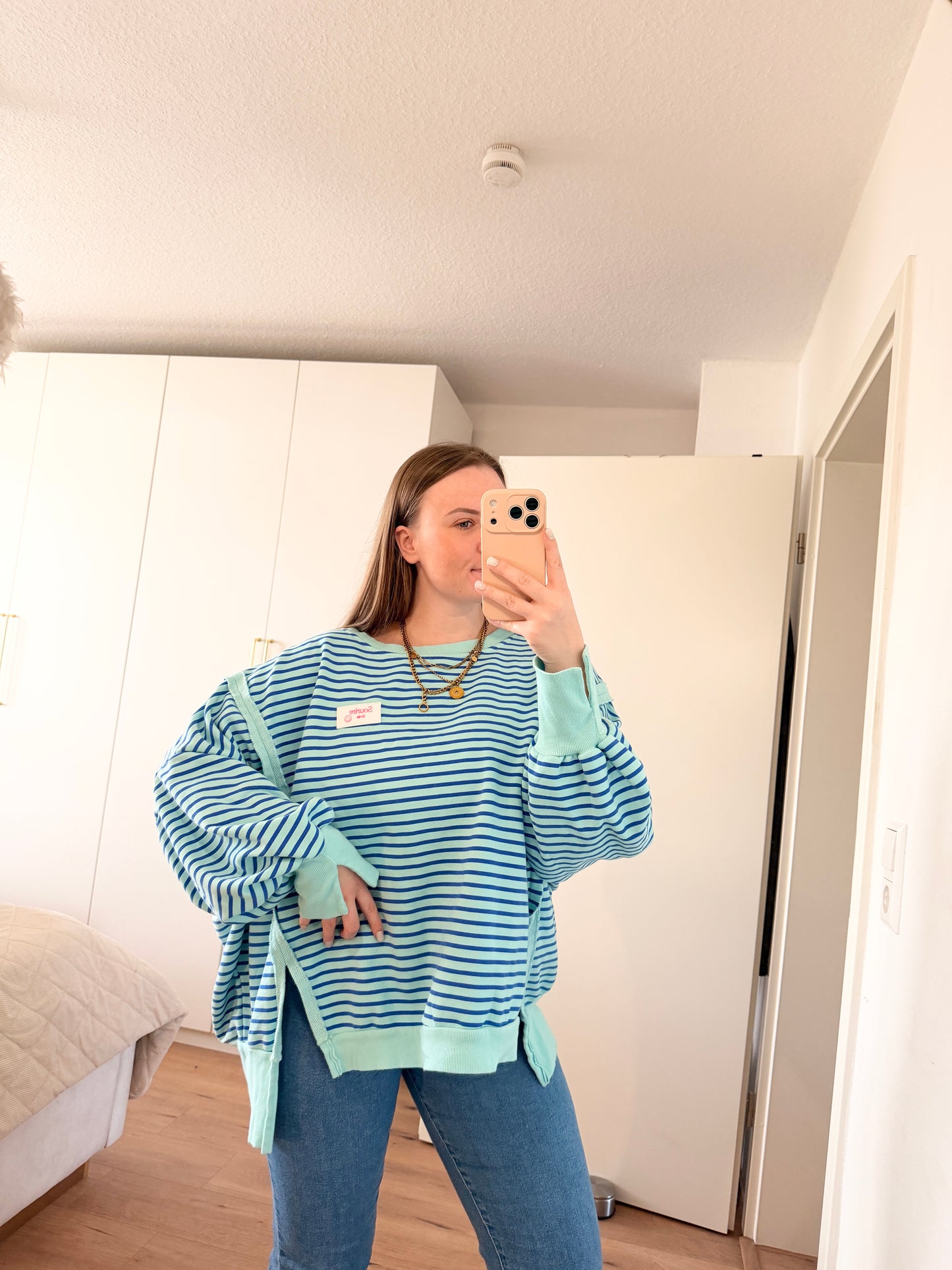 STREIFEN OVERSIZE SWEATER