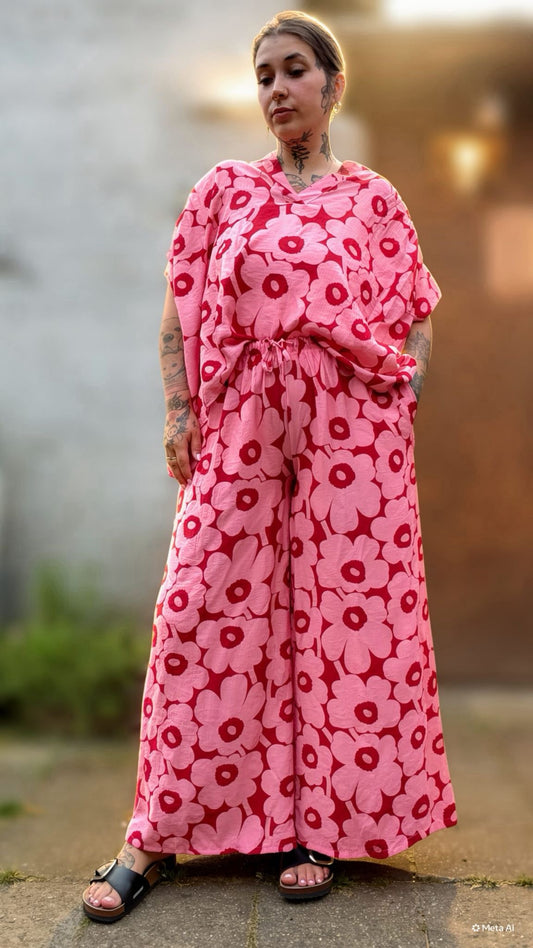 Leichte Blumen Bluse Nana