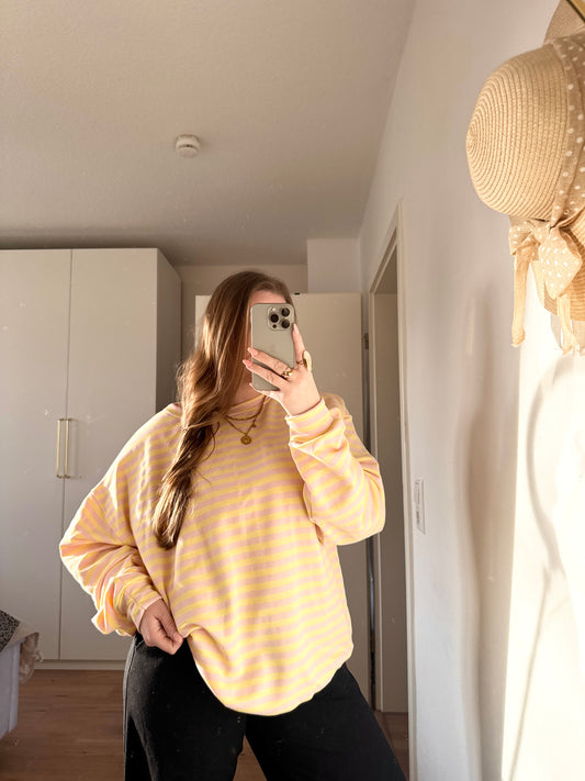 Gestreiftes oversize Sweatshirt Melli