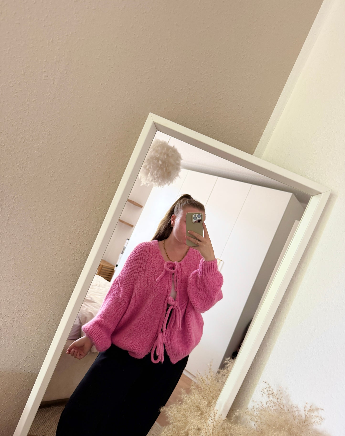 cardigan mit schleifen