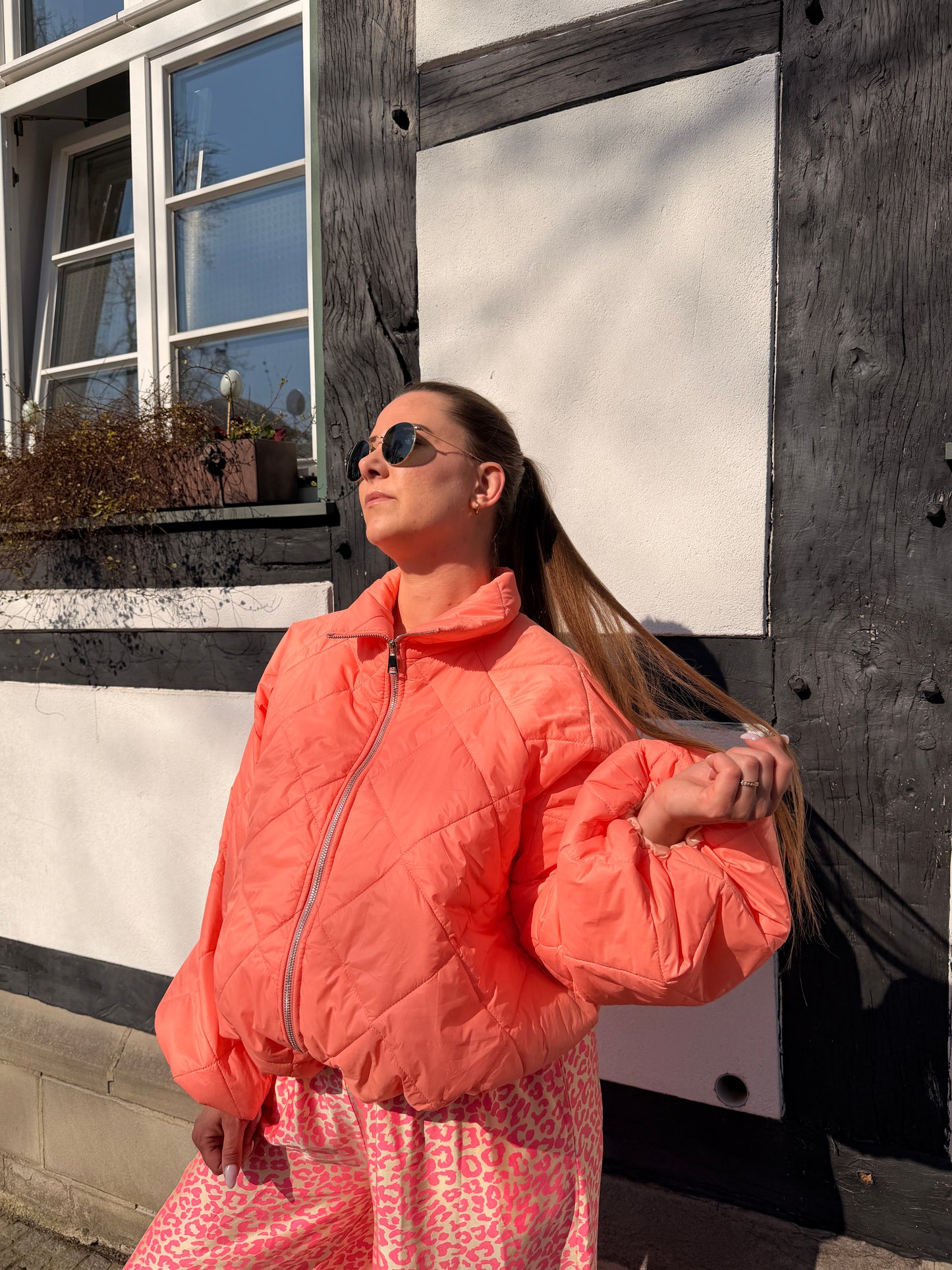Puffy Jacke pink Marlies