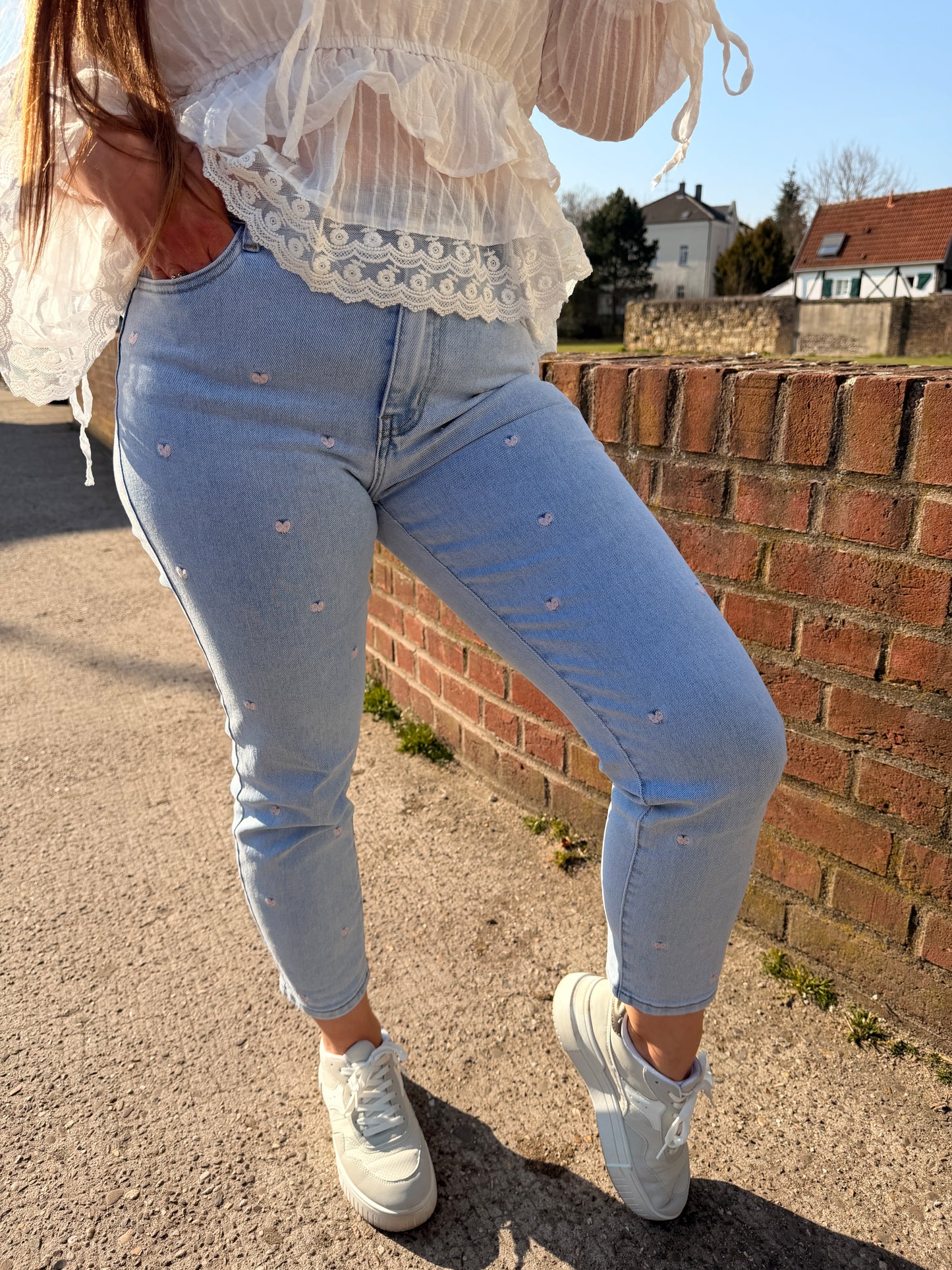 Jeans Hose herzi