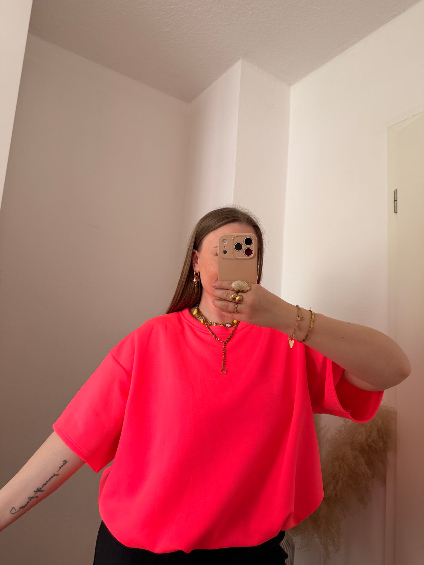 T-Shirt mit Raffung stacy