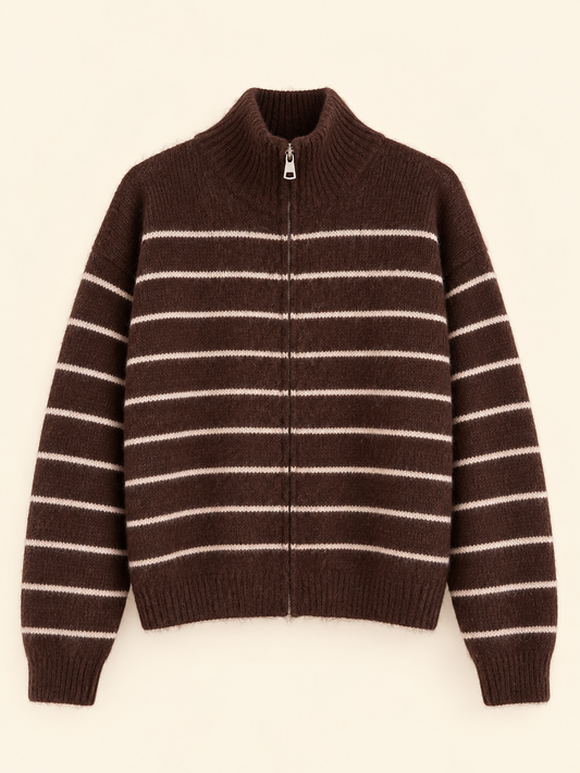 Stripes zipper