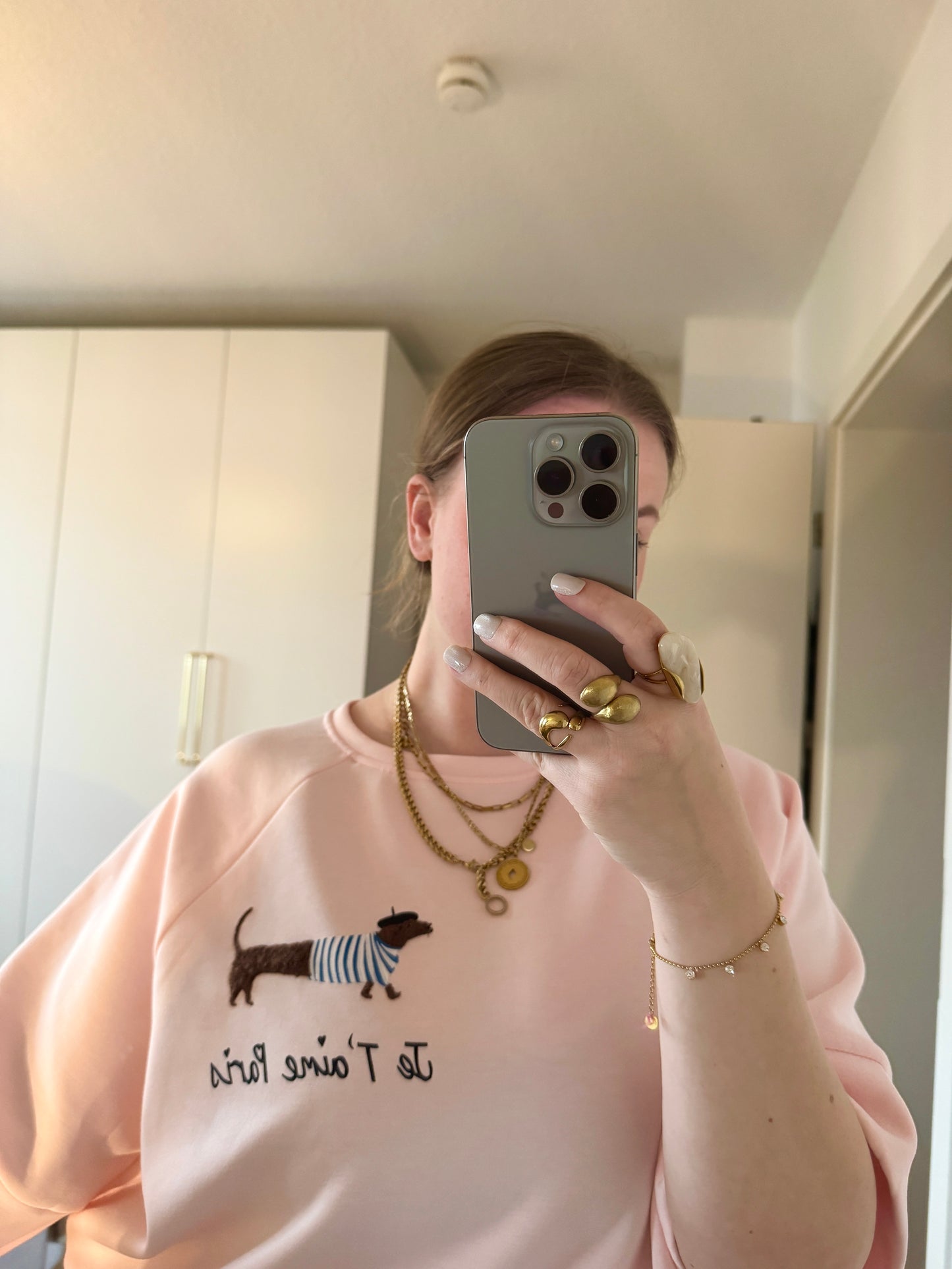 Dackel langarm T-Shirt Inge