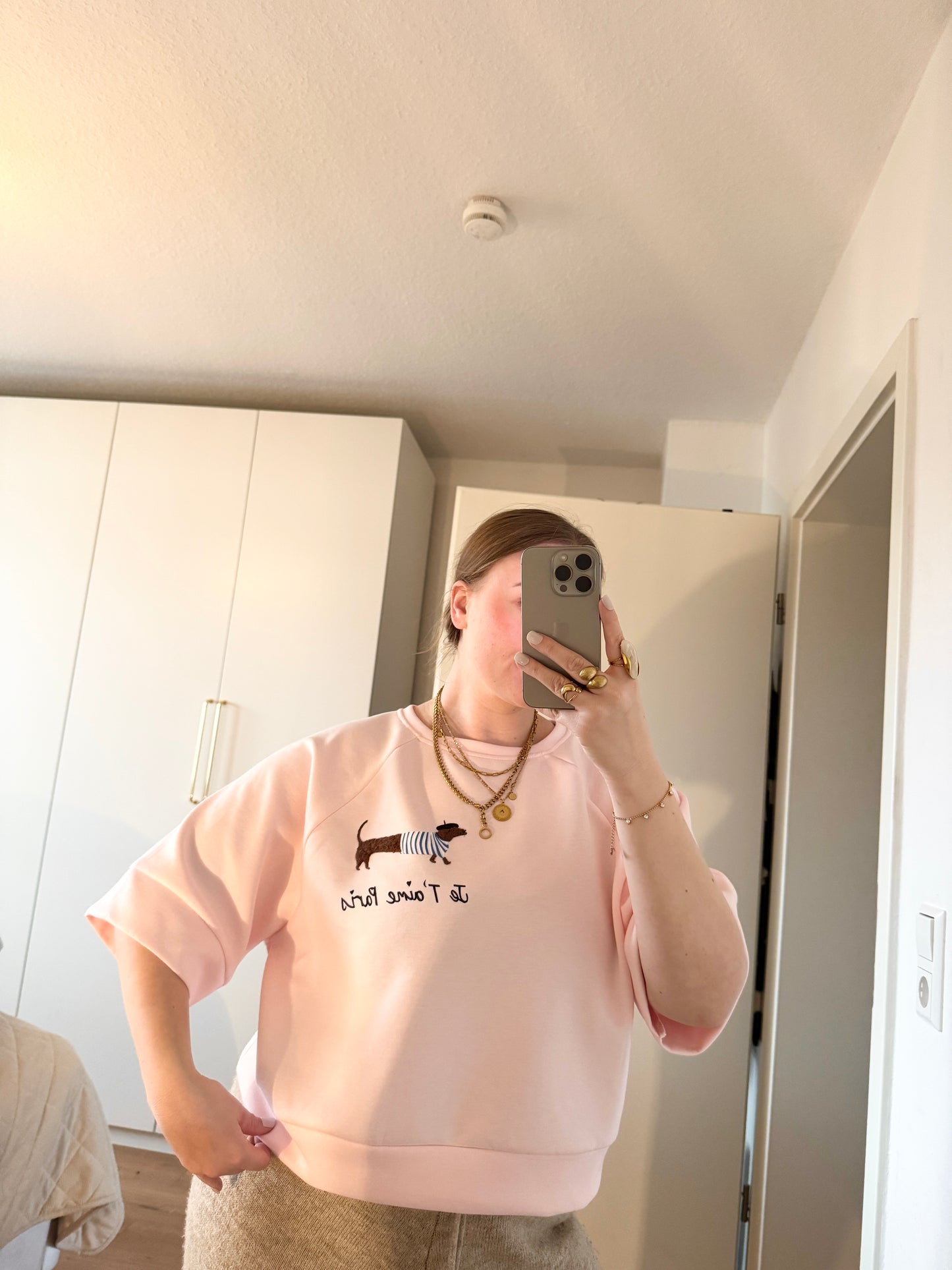 Dackel langarm T-Shirt Inge