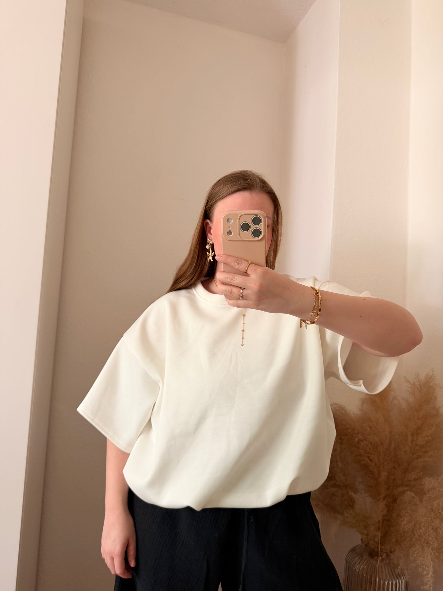 T-Shirt mit Raffung stacy