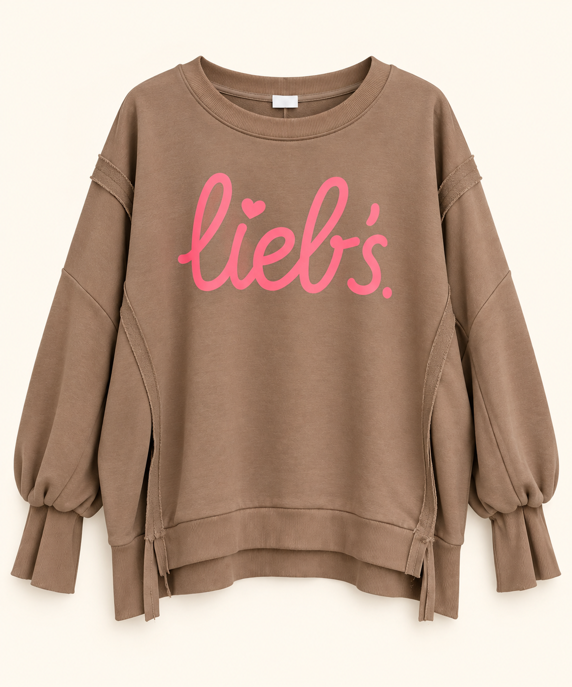 oversize liebs Pullover