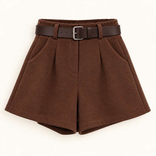 Shorts in wolloptik