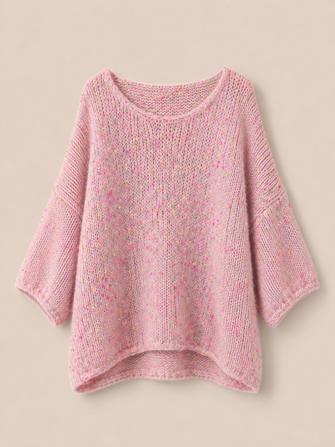 strick pullover mit punkten