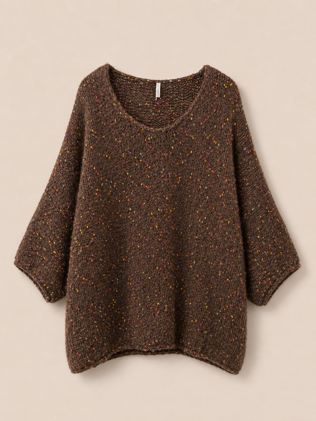 strick pullover mit punkten