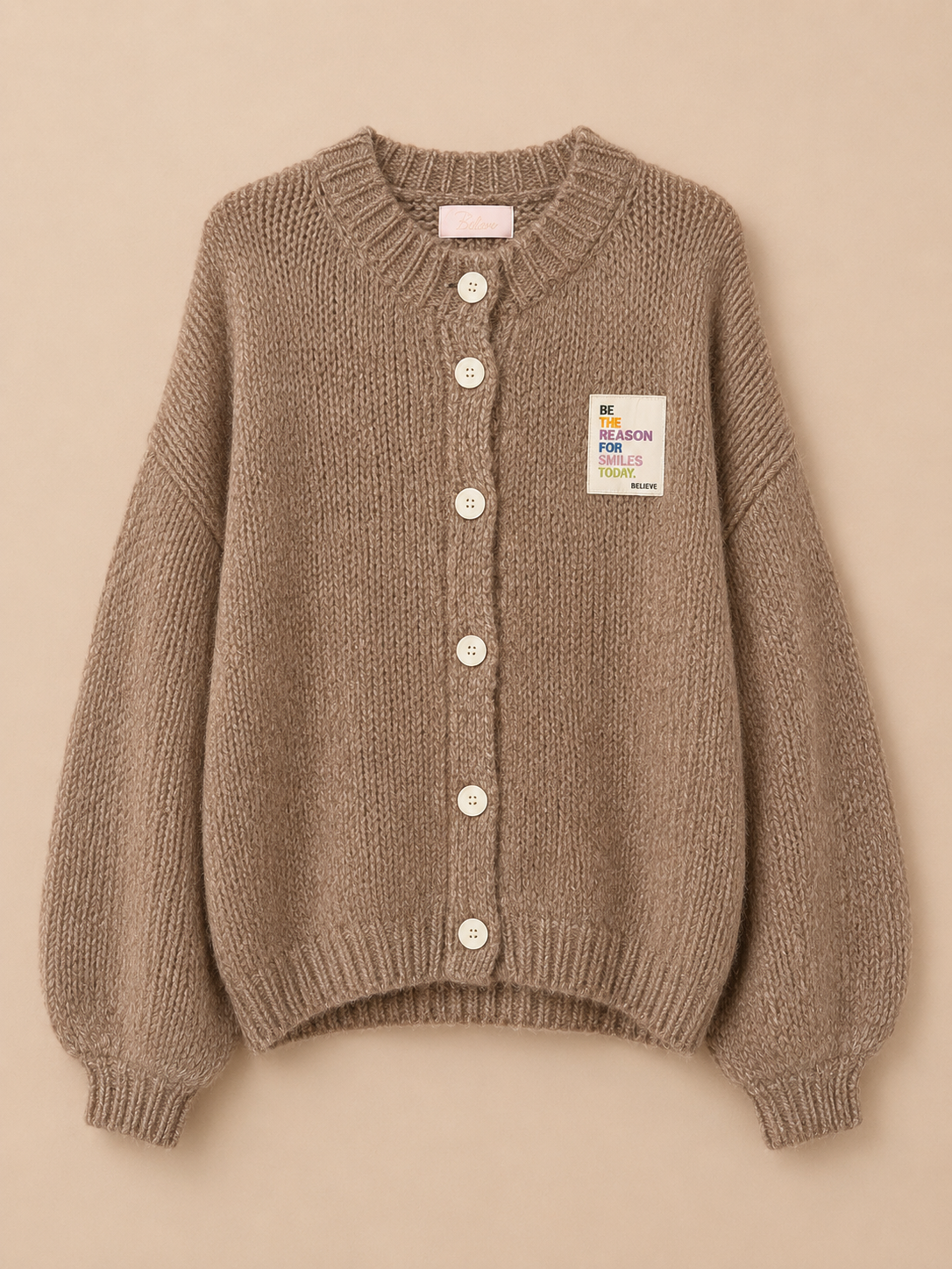 Basic Cardigan mit Knöpfen Rosi