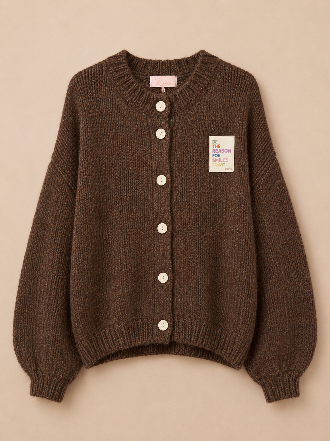 Basic Cardigan mit Knöpfen Rosi
