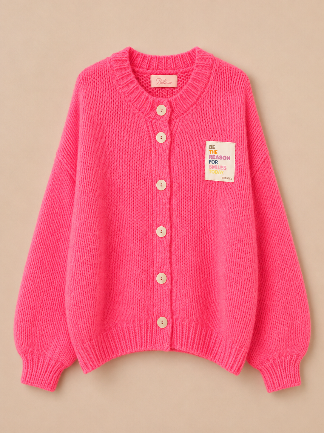 Basic Cardigan mit Knöpfen Rosi