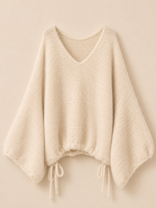 Oversize Pullover zum binden Lou