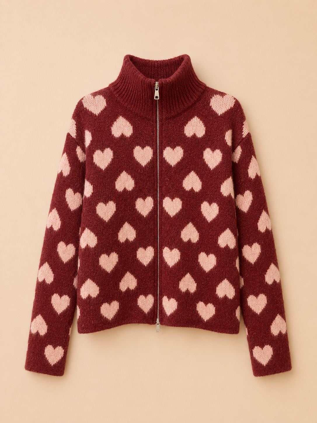 Herzchen Zipper