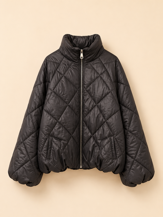 Jacke mit Pufferärmeln