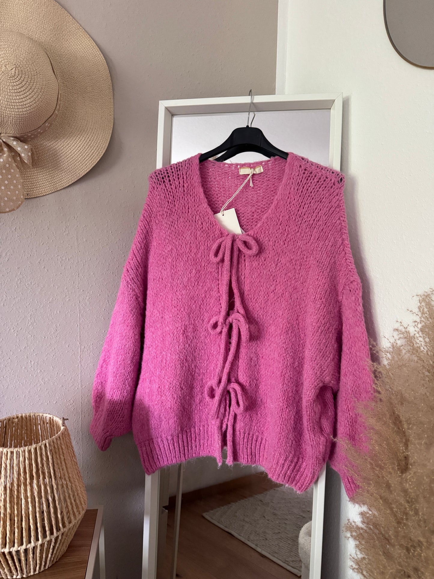 cardigan mit schleifen