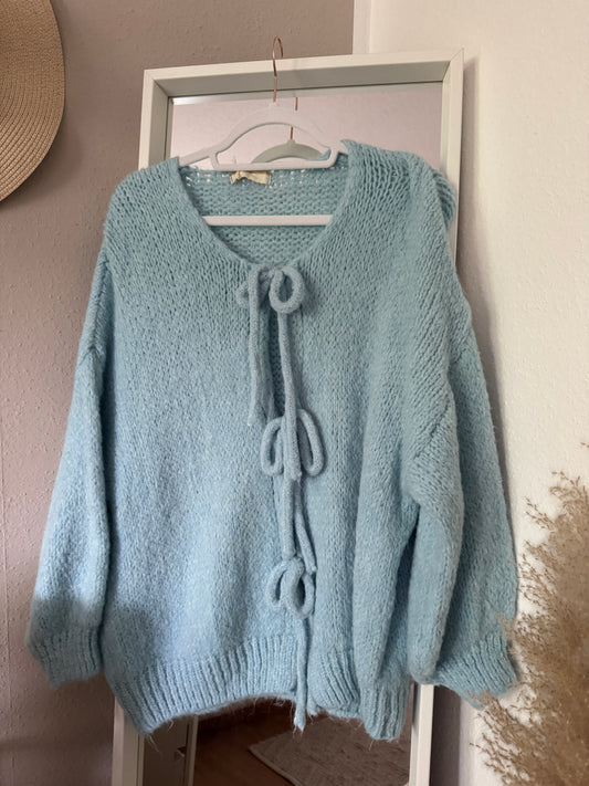 cardigan mit schleifen