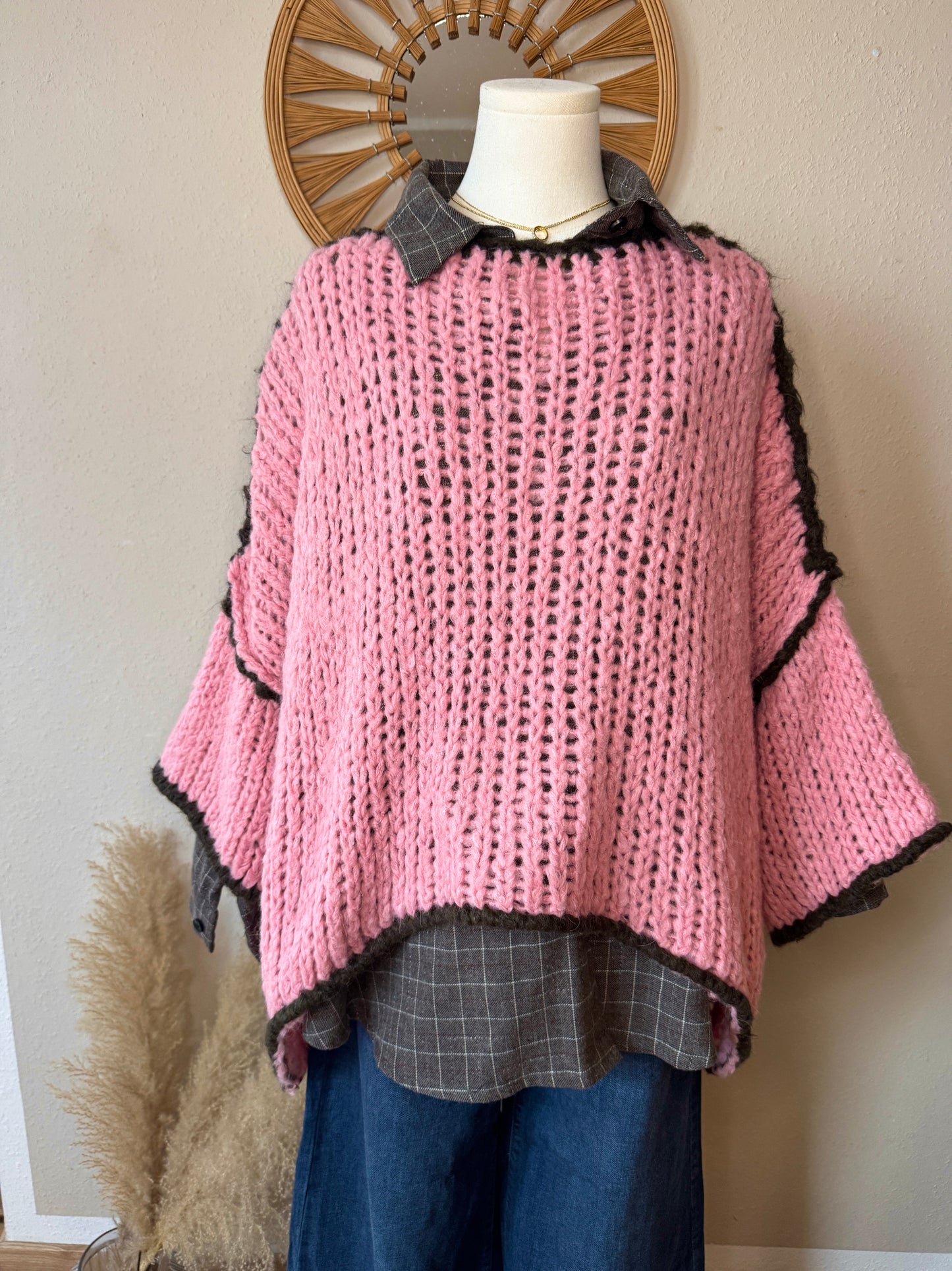 Pullover Moon – Weicher Strick, tragbar bis Größe 44