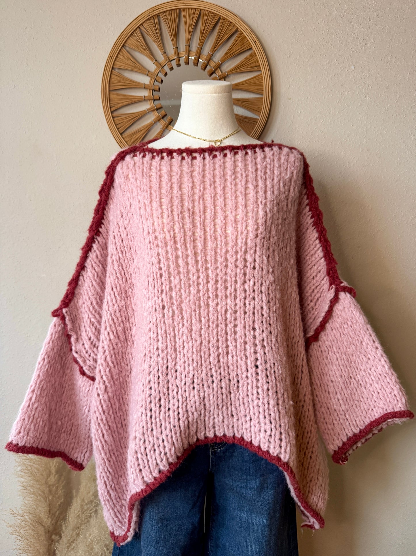 Pullover Moon – Weicher Strick, tragbar bis Größe 44