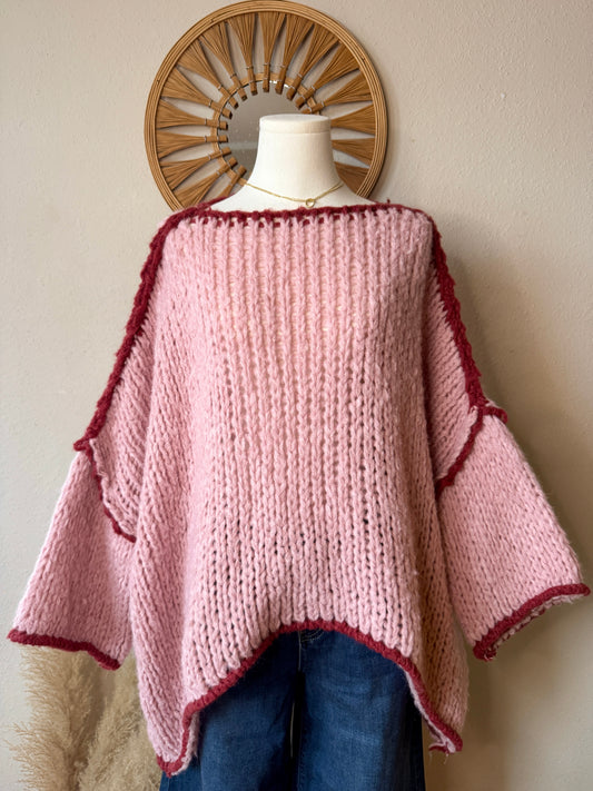 Pullover Moon – Weicher Strick, tragbar bis Größe 44