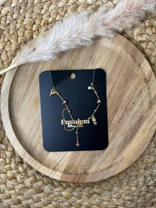 Elegante Kette mit echten Perlen und Herz-Anhänger – zeitloser Schmuck für jeden Anlass