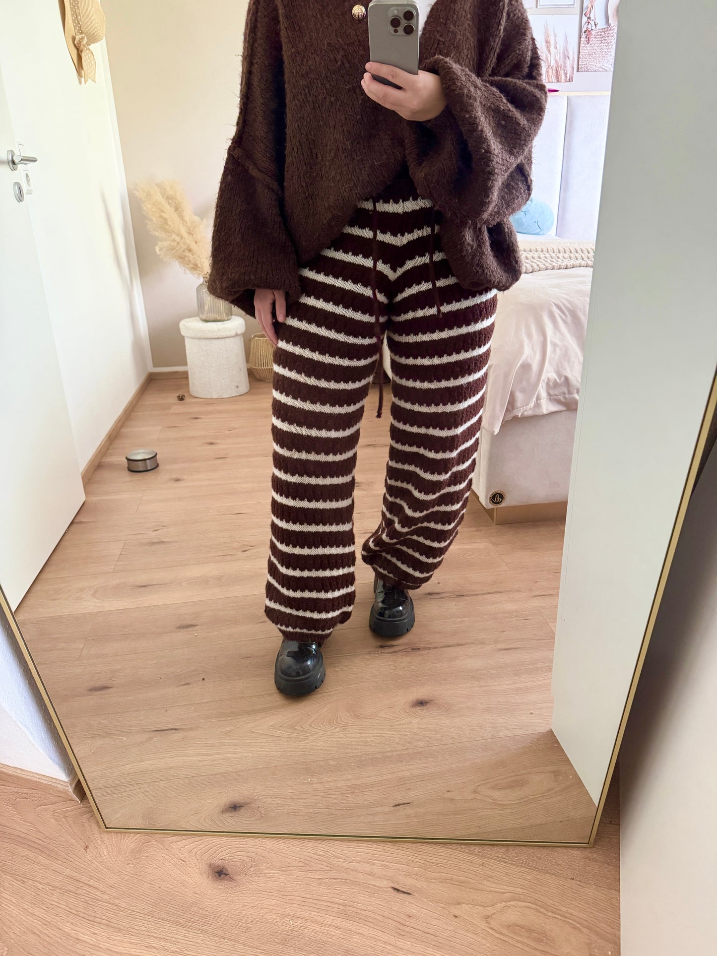 Strickhose – Bequeme Hose in One Size (bis Gr. 42/44, für kleine & große Frauen