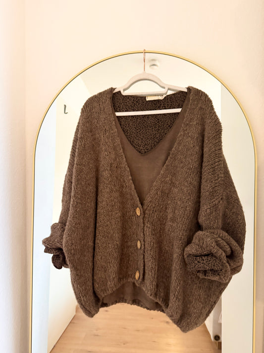 Cardigan mit V-Ausschnitt – Zeitlos, feminin & super cozy